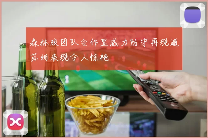 森林狼团队合作显威力防守再现道苏姆表现令人惊艳