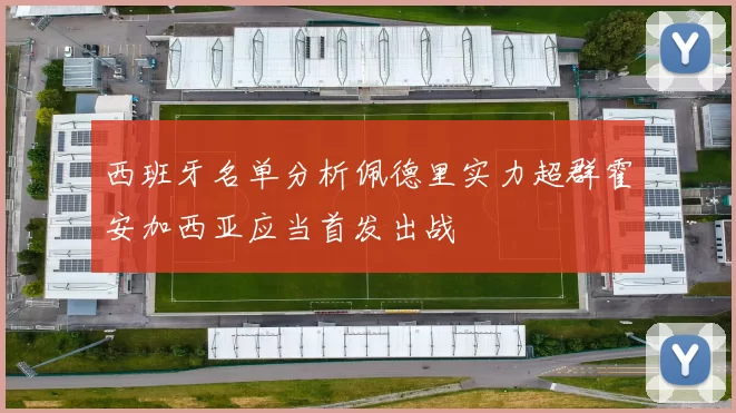 西班牙名单分析佩德里实力超群霍安加西亚应当首发出战