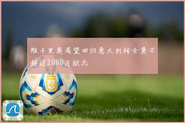 维卡里奥渴望回归意大利转会费不超过2000万欧元