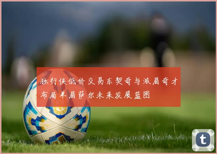 独行侠低价交易东契奇与浓眉奇才布局羊眉萨尔未来发展蓝图
